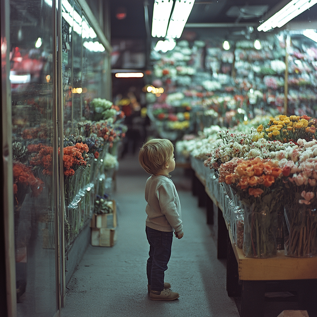 Young Florist Visitor