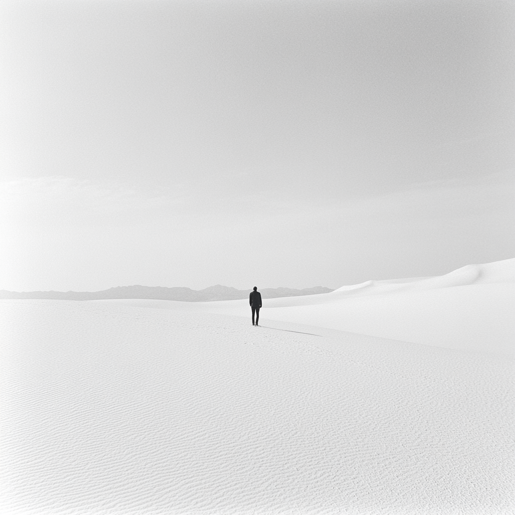 White Desert Wanderer