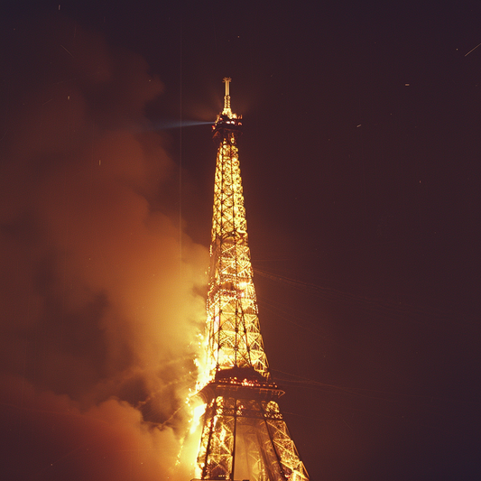 Burning Icon of Paris