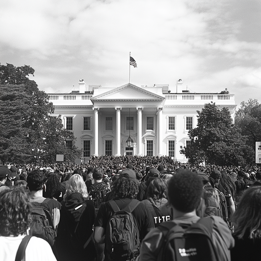 Protest at Pennsylvania Avenue