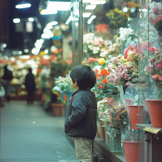 Child at the Blooming Boutique