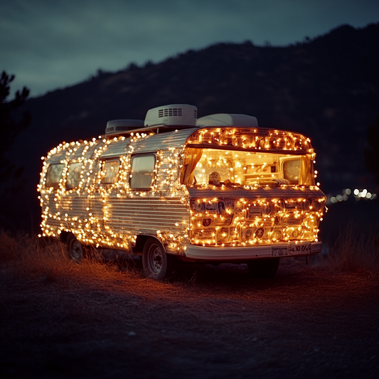 Mountain Glow Camper