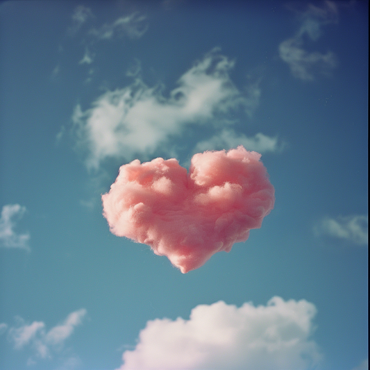 Heart-Shaped Pink Nimbus